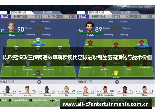 以欧冠快攻三传两递效率解读现代足球进攻制胜密码演化与战术价值